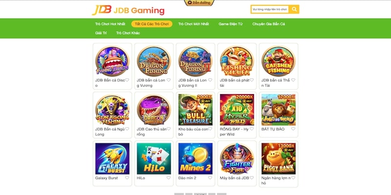 Giới thiệu về nhà cung cấp game JDB Gaming